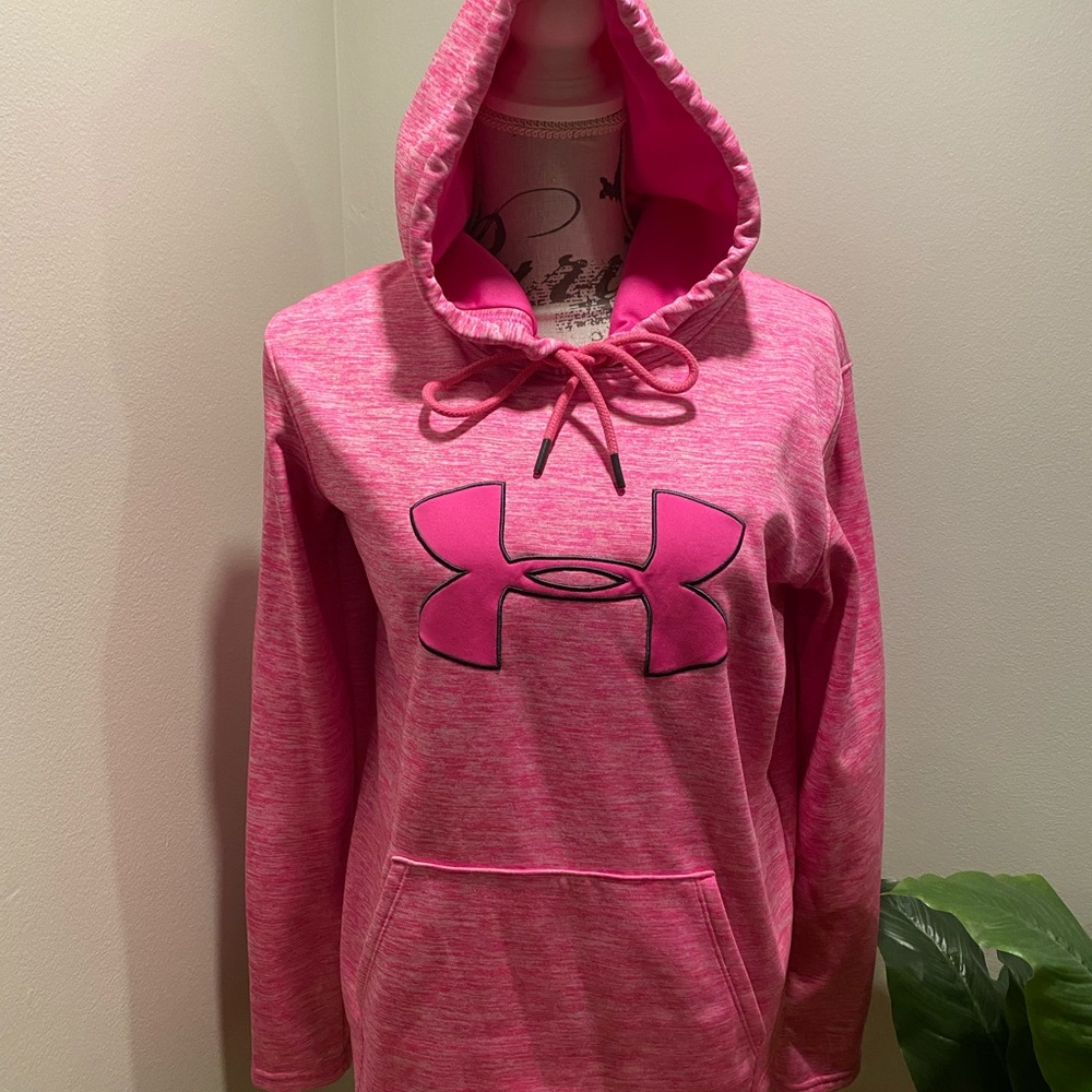 Women’s UA Pink Heather  hoodie Small